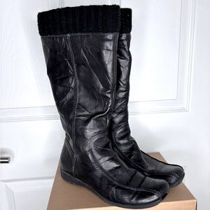 Locale Distressed Genuine Leather Winter boots